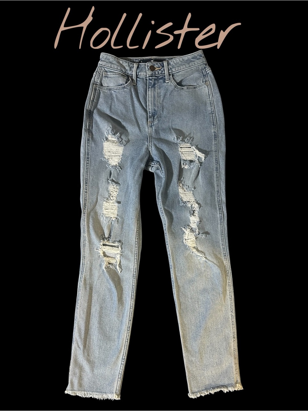 Hollister Harvey ultra high-rise Mom jeans size 26
